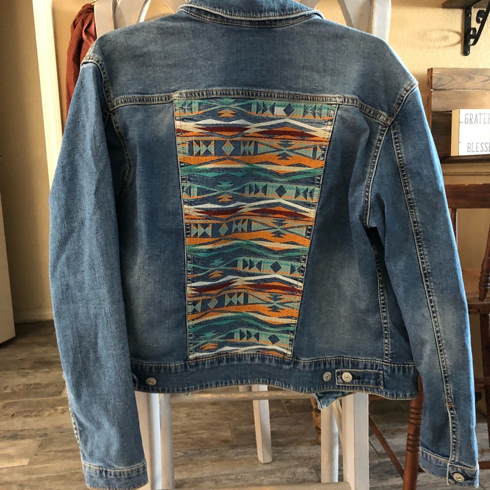 Lularoe Harvey denim jacket